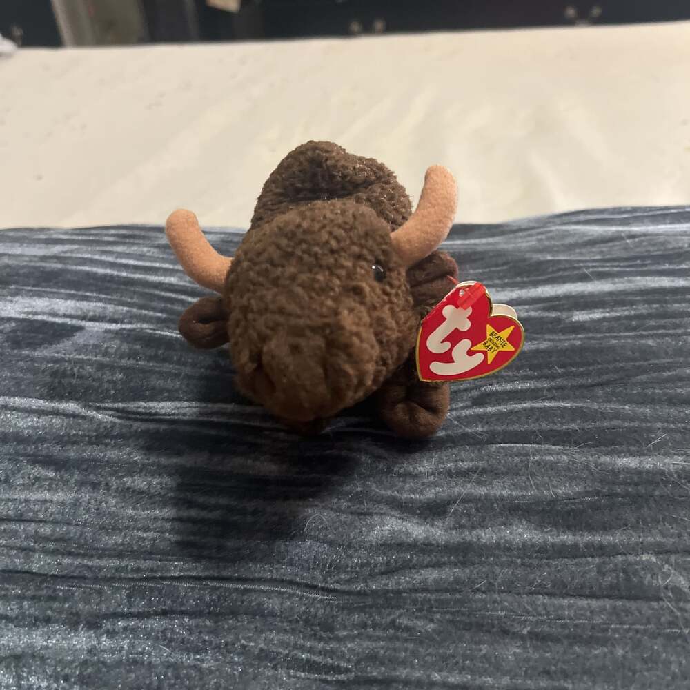 Ty Beanie Baby Roam the Buffalo 1998 Retired Original